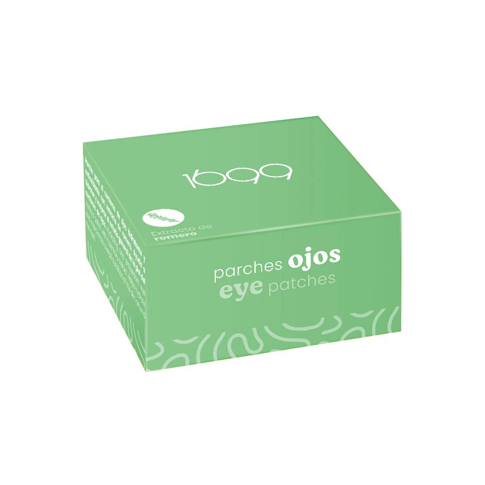 Izzy’s Eye Glow Patches – Centella - 30 stuks - groen