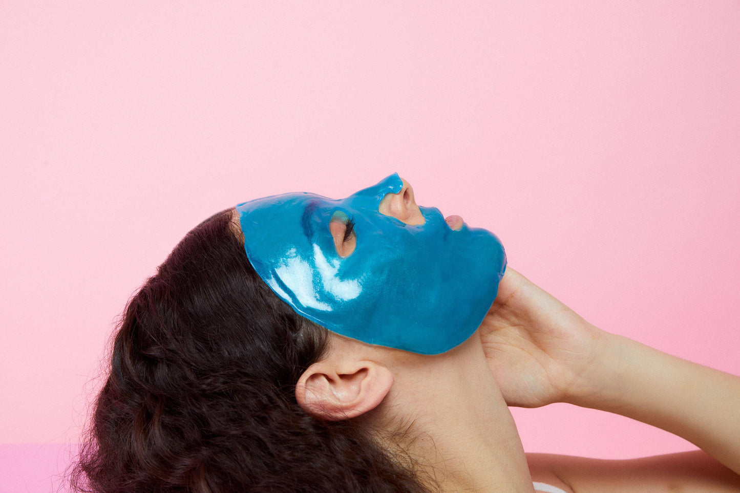 Gezichtsmasker Centella Asiatica - 1 stuk - blauw