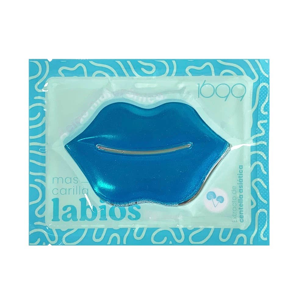 Izzy's Lip Treat - Verzorgende Lipmasker - Centella - 1 stuk - blauw