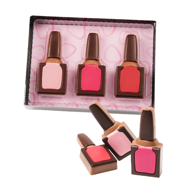 Izzy’s ChocoLakjes - chocolade nagellakset - 3 stuks