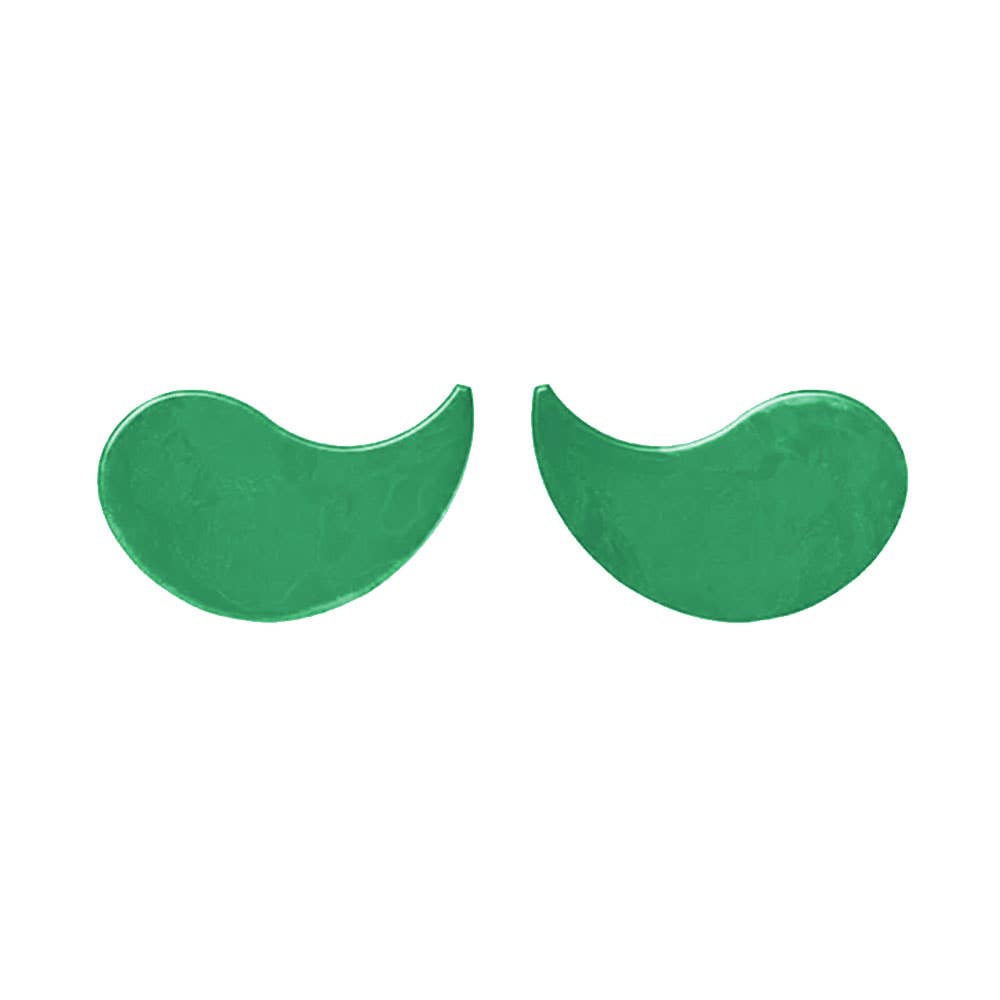Izzy’s Eye Glow Patches – Centella - 30 stuks - groen