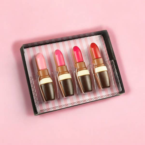 Izzy’s ChocoKusjes – Lipstick to Love - 4 verschillende kleuren