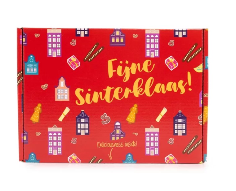 Cadeauverpakking Sinterklaas brievenbusdoosje