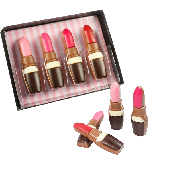 Izzy’s ChocoKusjes – Lipstick to Love - 4 verschillende kleuren