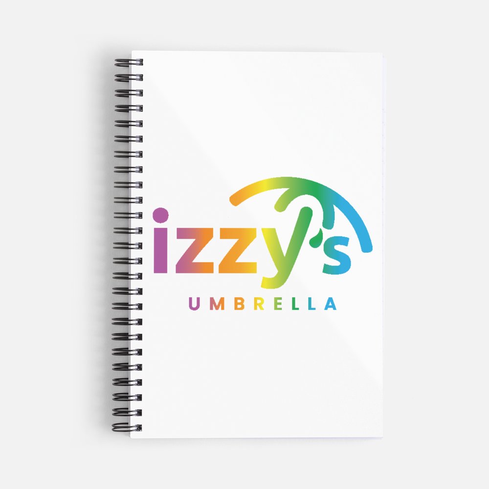 Izzy's Umbrella Notitieblok - Laat je ideeën stralen!