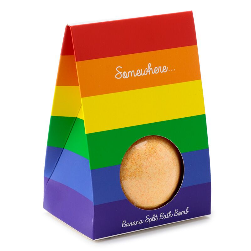 Bruisbal in mooie Gift Box - Somewhere Regenboog - 3 fruitgeuren