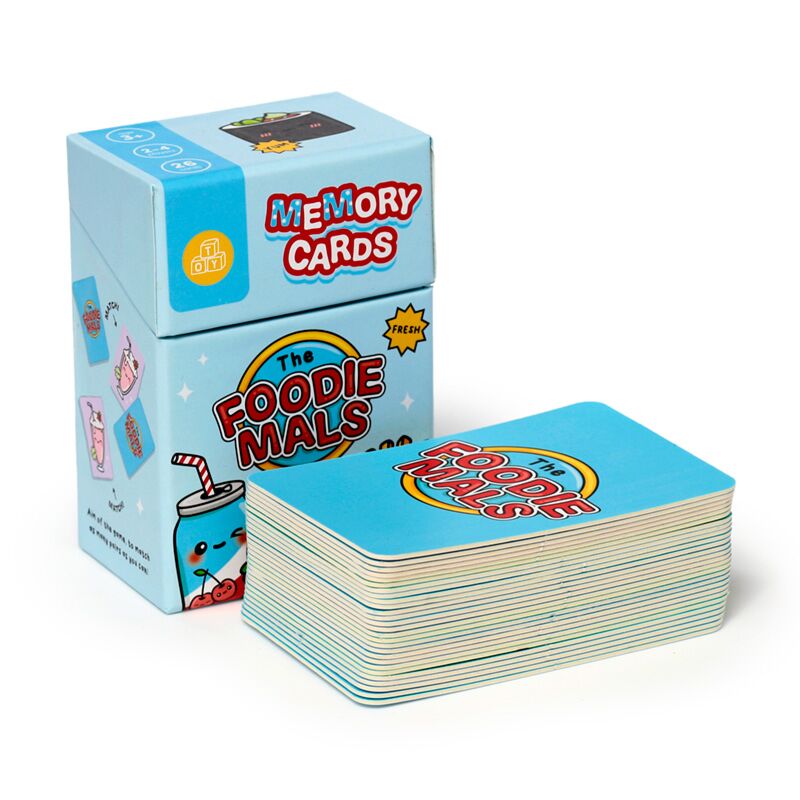 Foodiemals Kids Memory Kaartset