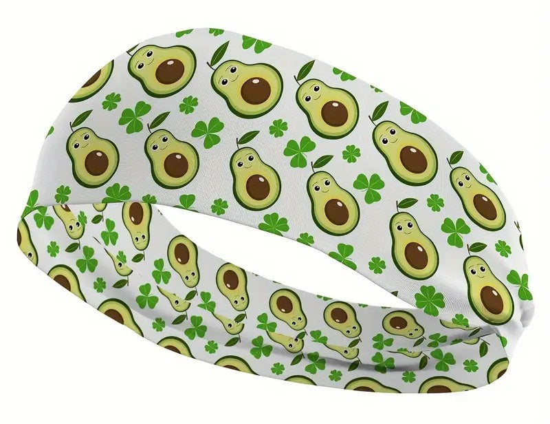 Avocado haarband - groen