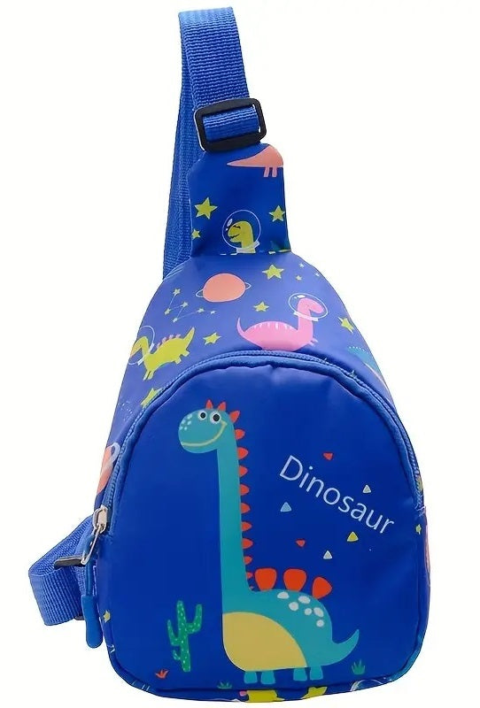 Dinosaurus tasje - blauw