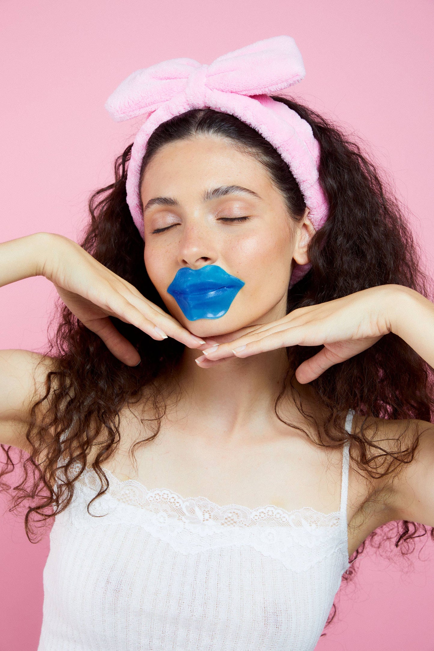 Izzy's Lip Treat - Verzorgende Lipmasker - Centella - 1 stuk - blauw